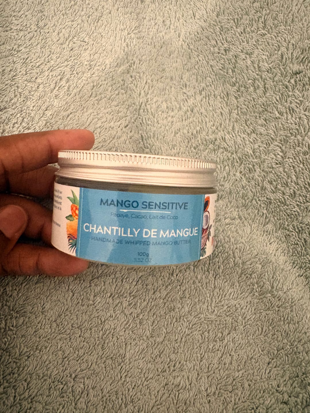Customer photo review of Chantilly de Mangue SENSITIVE