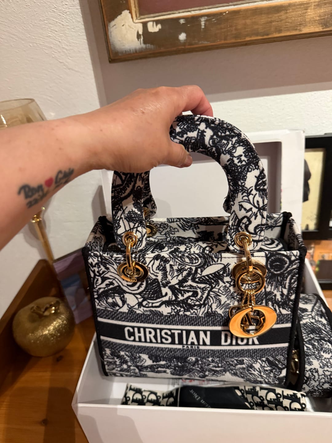 Customer photo review of Christiano bag