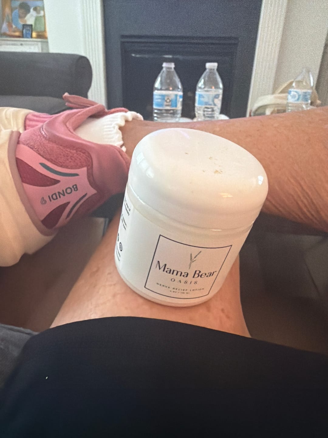 Customer photo review of The Original Mama Bear Nerve Relief Lotion