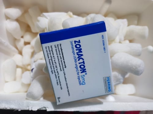 Customer photo review of ZOMACTON | Hormona de crecimiento (Somatropina) 15ui