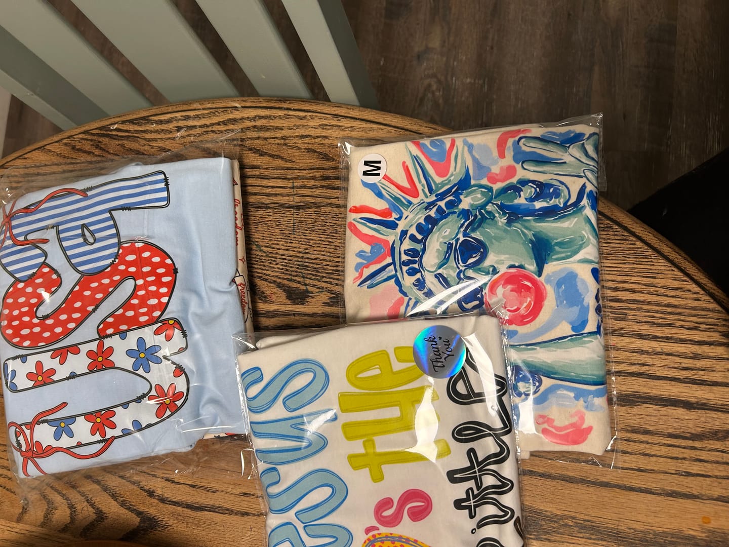 Customer photo review of DTF Transfer Film A3+ (13 x 19) 100 Sheets - Hot Peel