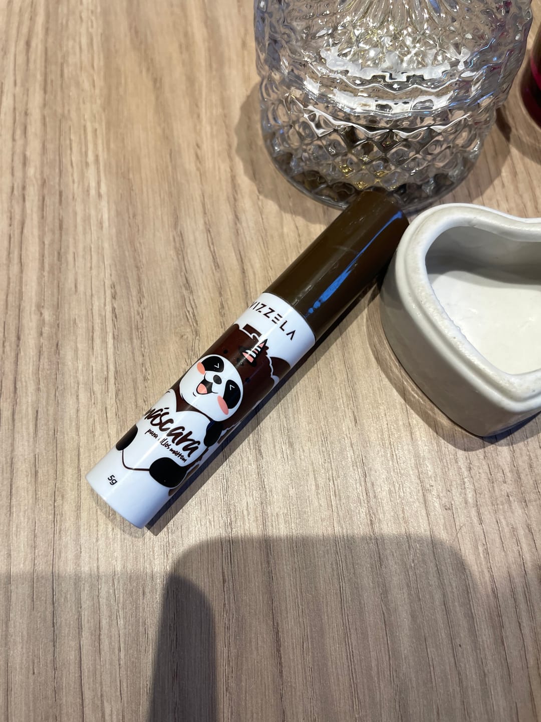 Customer photo review of Máscara Big No Panda Brown Vizzela - Marrom
