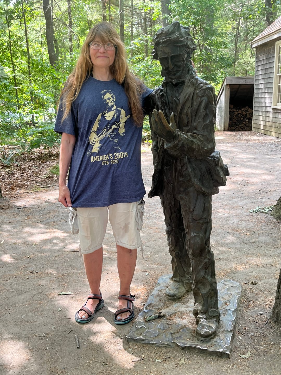 Customer photo review of Lincoln 250 T-Shirt