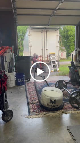 Customer video review of Strongman Sandbag