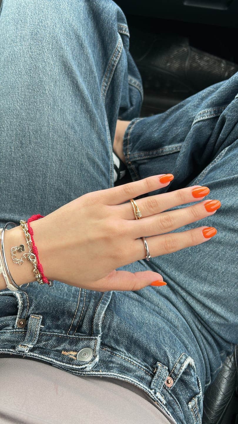 Customer photo review of Anillo Con Tres Mini Argollas