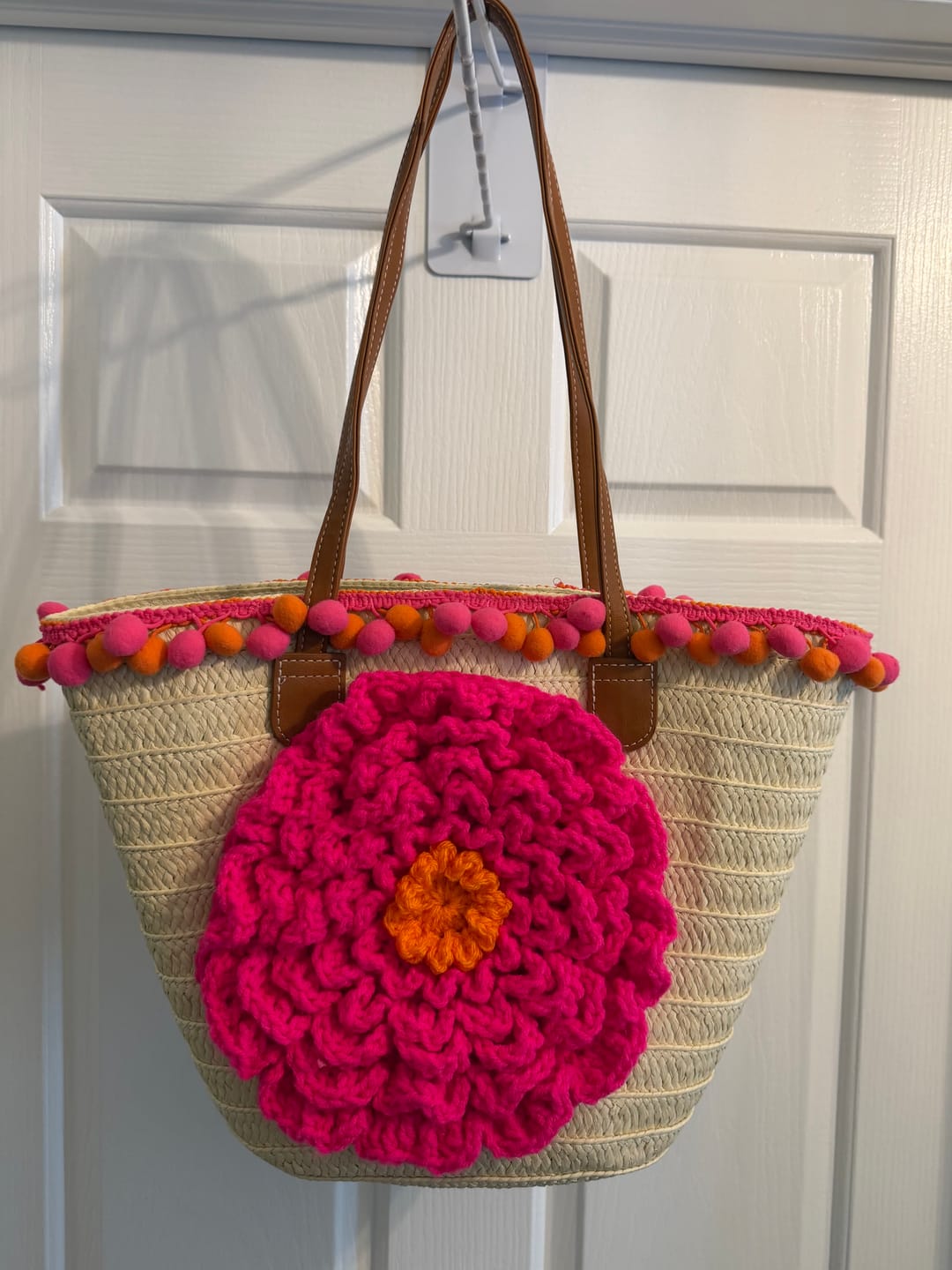 Customer photo review of Bonita Pom Pom  Fringe Trim (Sold by the Yard)
