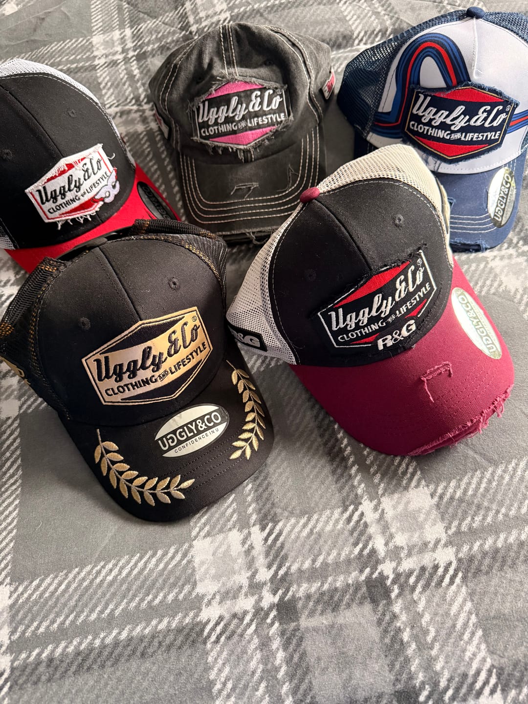 Customer photo review of R&G Crash Protection x Diamond Trucker Cap