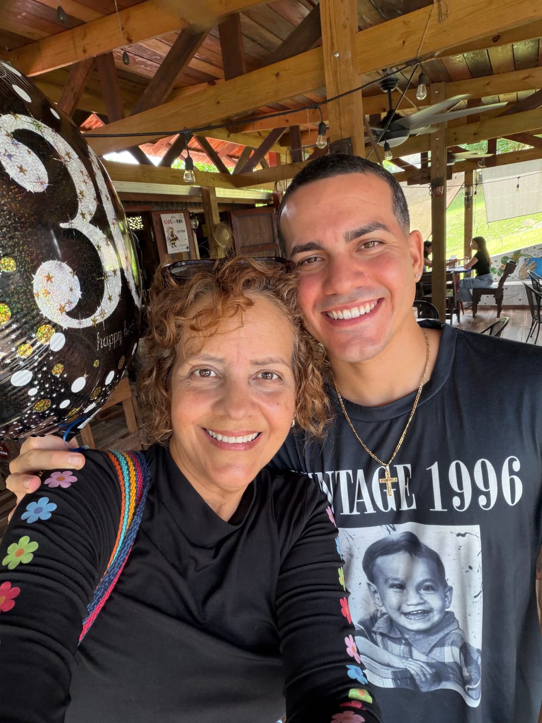 Customer photo review of Custom Photo Vintage 1995 - Personalized Shirt, Birthday Gift