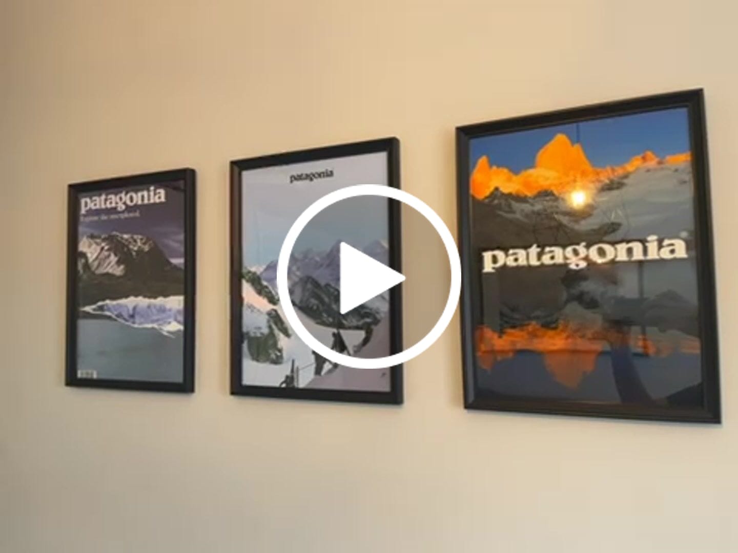 Customer video review of Patagonia Ski Poster 3