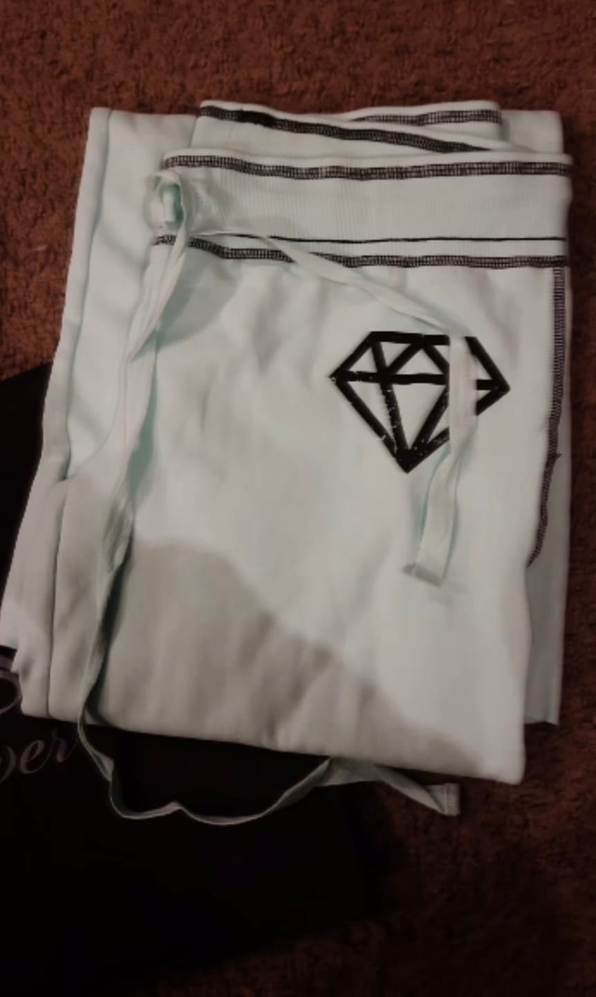 Customer photo review of Venice Sweats - Cotton Candy
