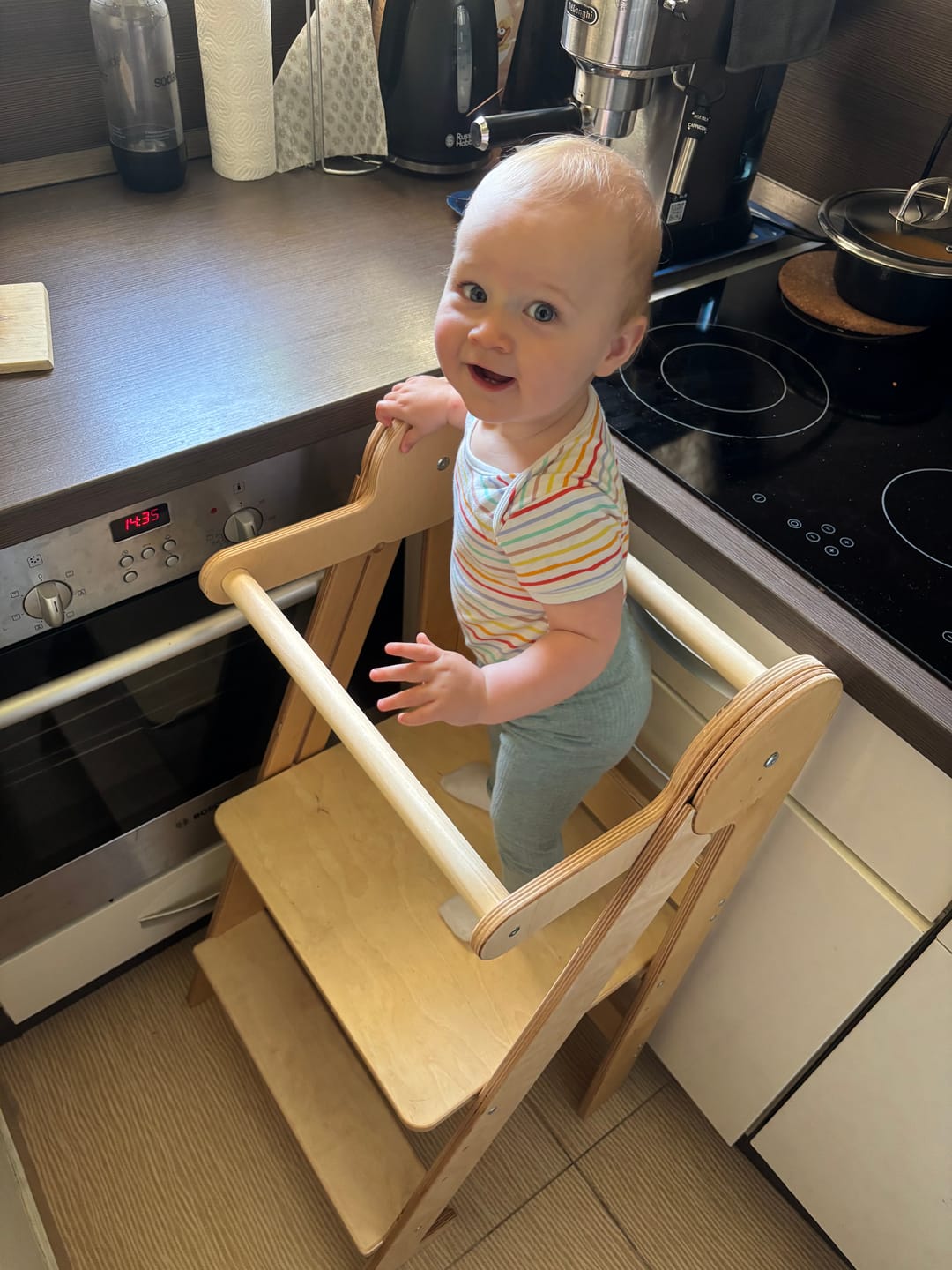 Customer photo review of Foldable Learning Tower