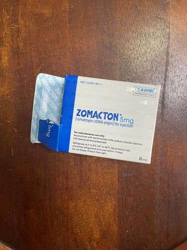 Customer photo review of ZOMACTON | Hormona de crecimiento (Somatropina) 15ui