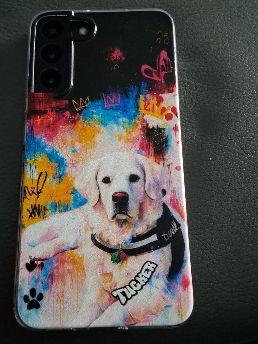 Customer photo review of Personalisierte Handyhülle - Graffiti