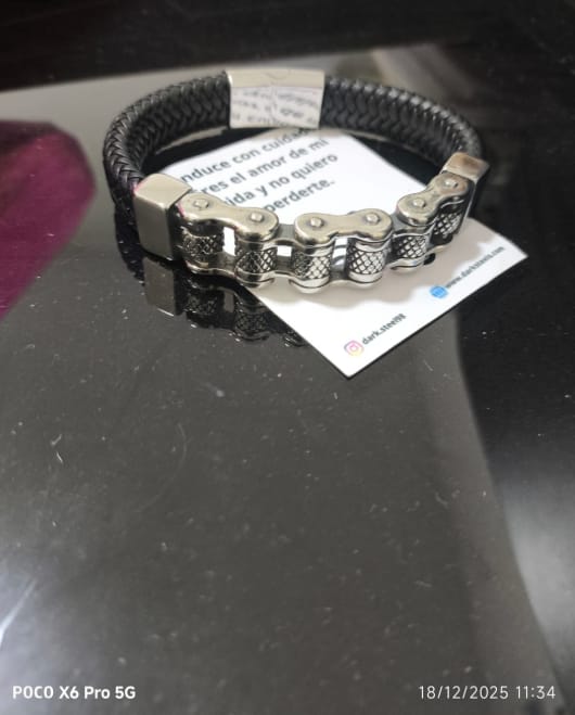 Customer photo review of Pulsera Bike Rider⛓️