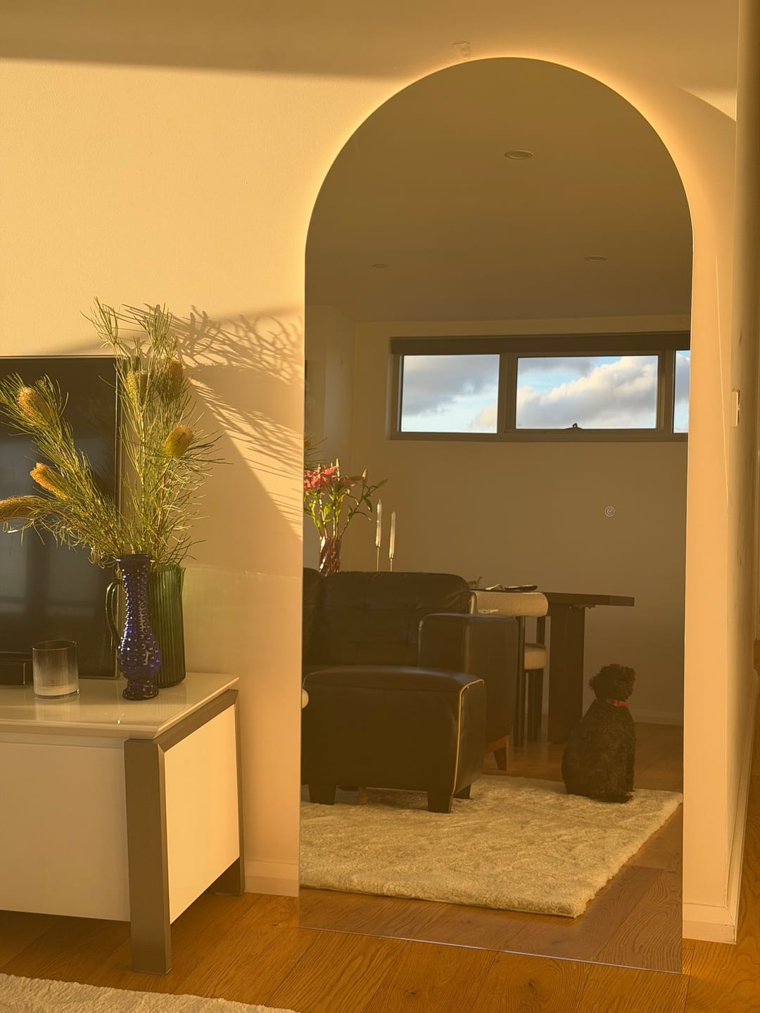 Customer photo review of Halo - LED Full Length Mirrors