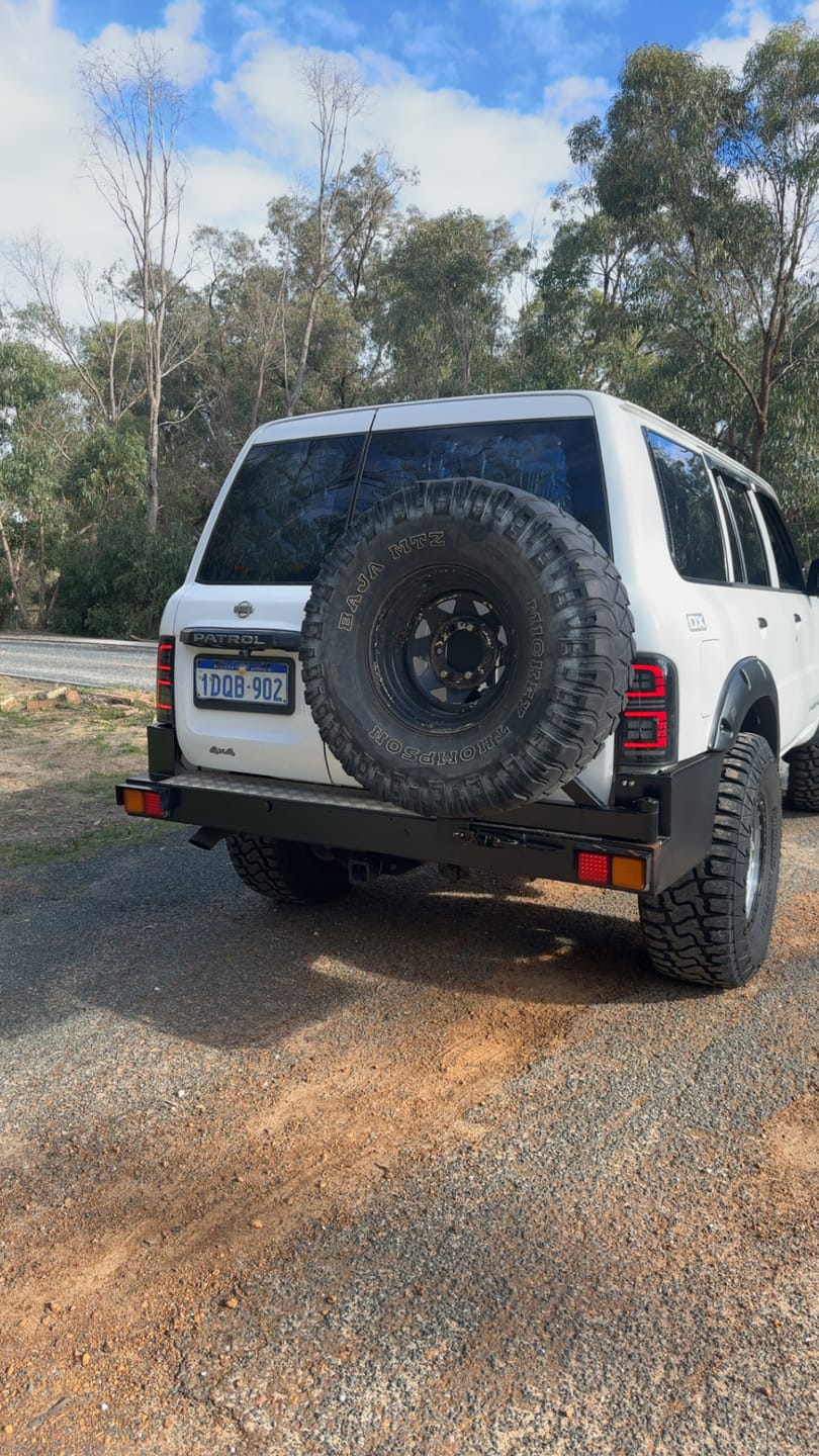 Customer photo review of Nissan Gu Patrol Series 1 - 3 1998 - 2004 LED Tail Lights
