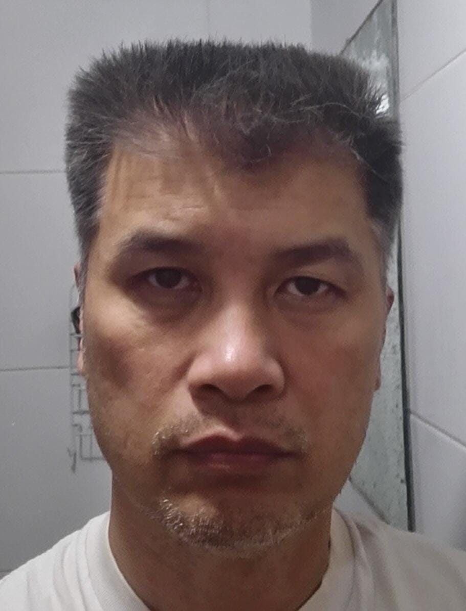 Customer photo review of GDS Hair Dye Shampoo — Grey Coverage in 3 Minutes