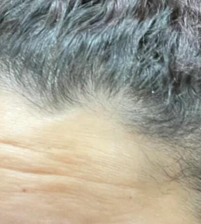 Customer photo review of GDS Hair Dye Shampoo — Grey Coverage in 3 Minutes