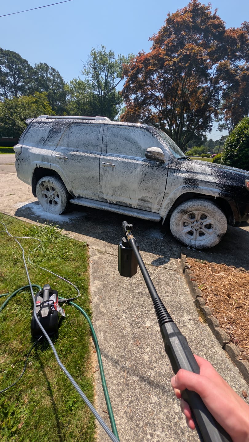 Customer photo review of BLACKLINE® FOAM CANNON PRO