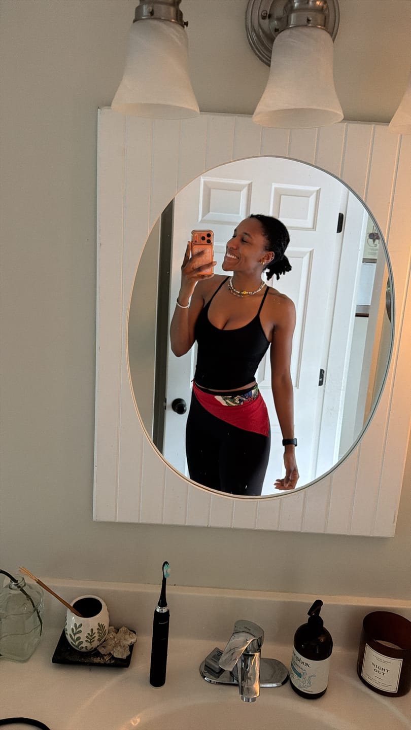 Customer photo review of The Essentials Pant / Black