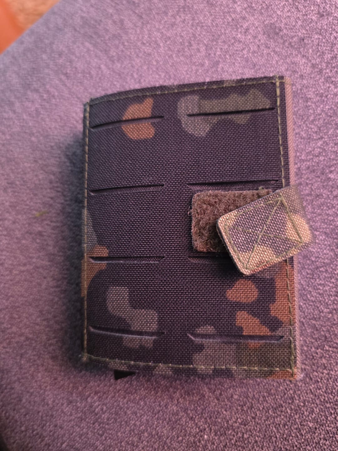 Customer photo review of Tactical Wallet MK2 - 5-Farben Flecktarn
