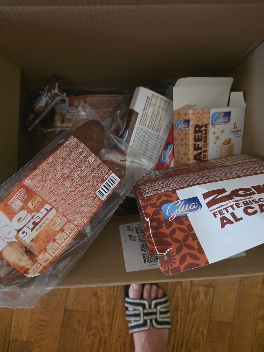 Customer photo review of Box G7S Spesa 2 settimane