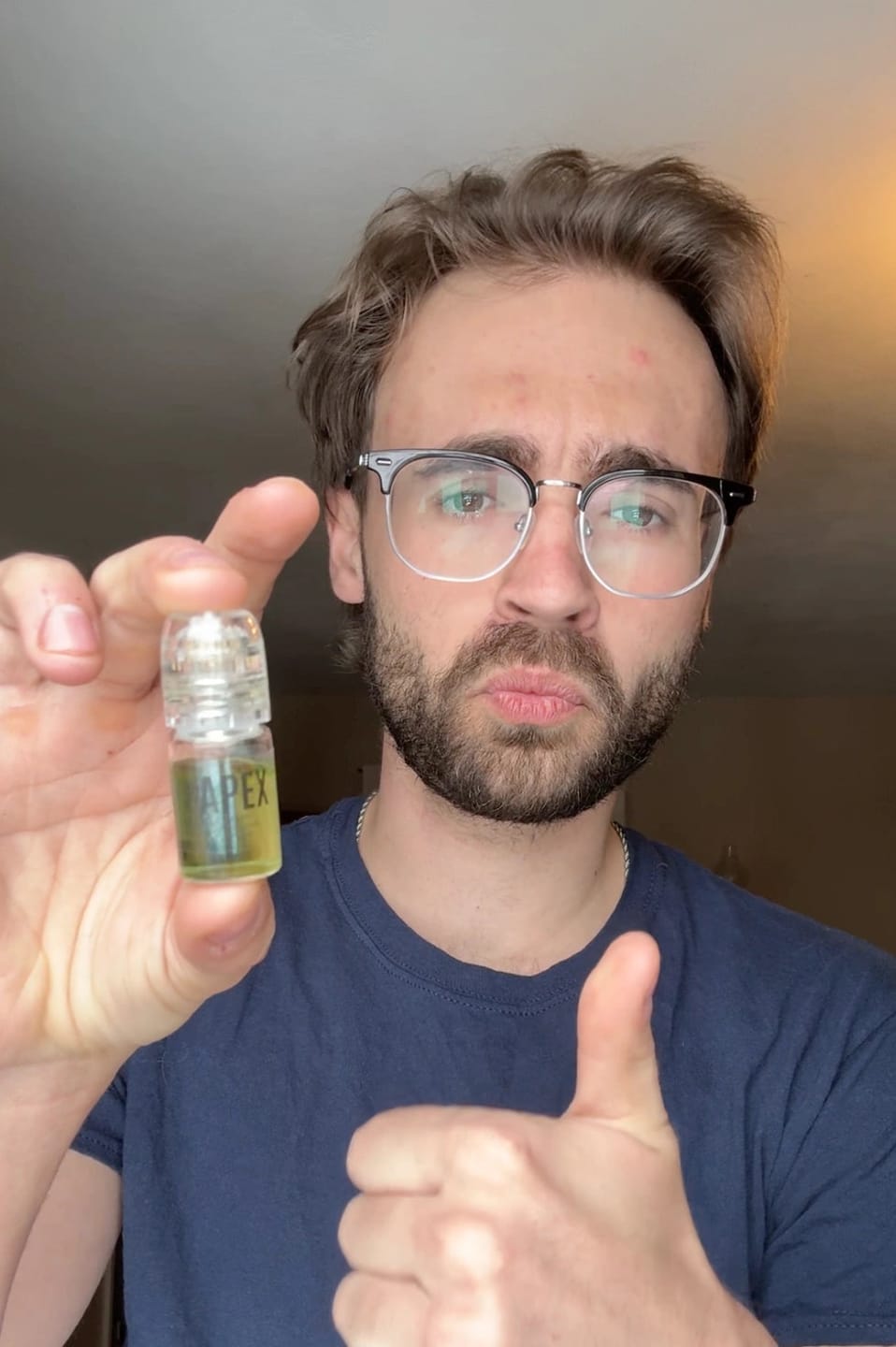 Customer photo review of Apex Hair Growth System