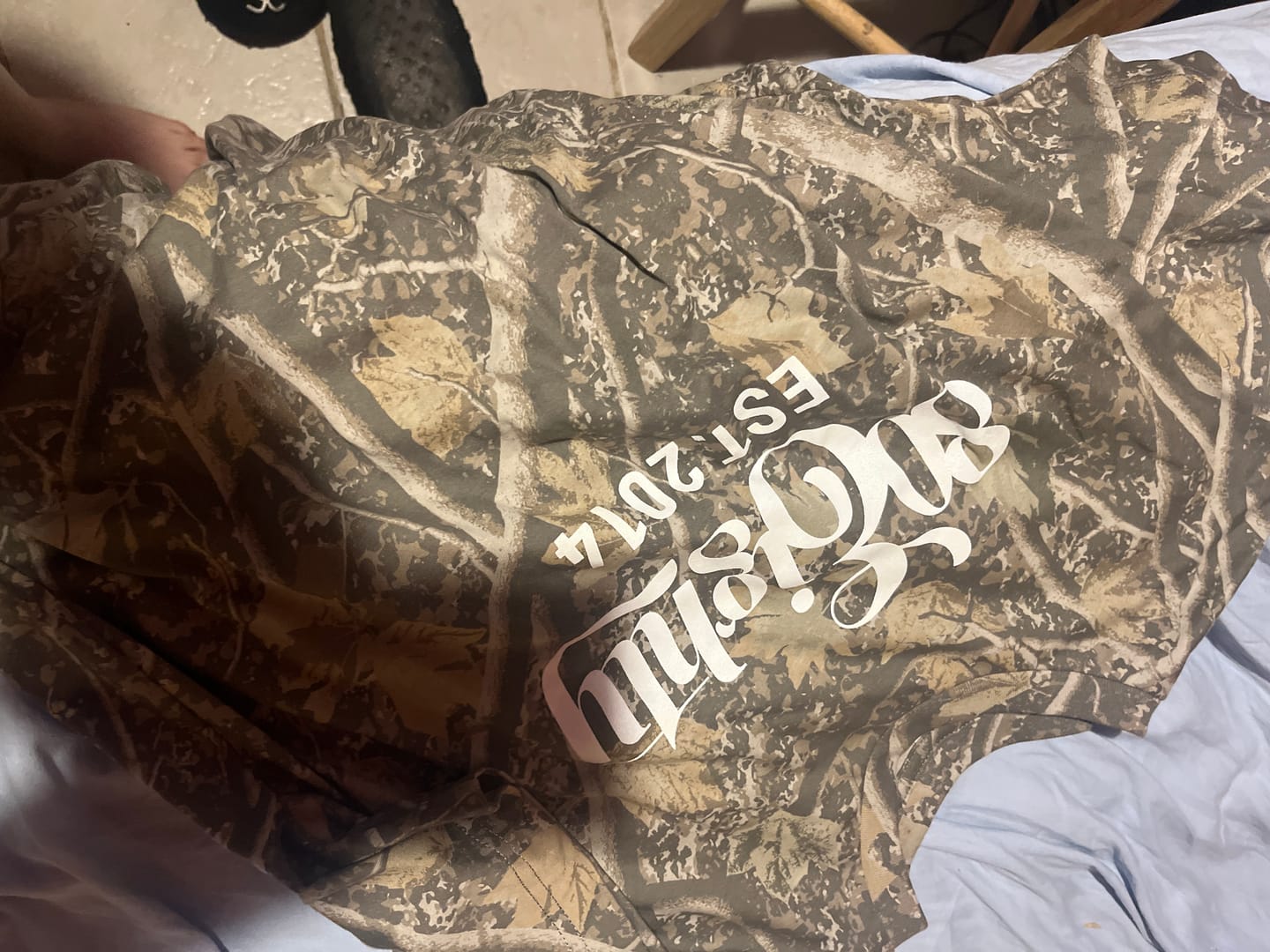 Customer photo review of 80Eighty® DeadWood Camo Shirt