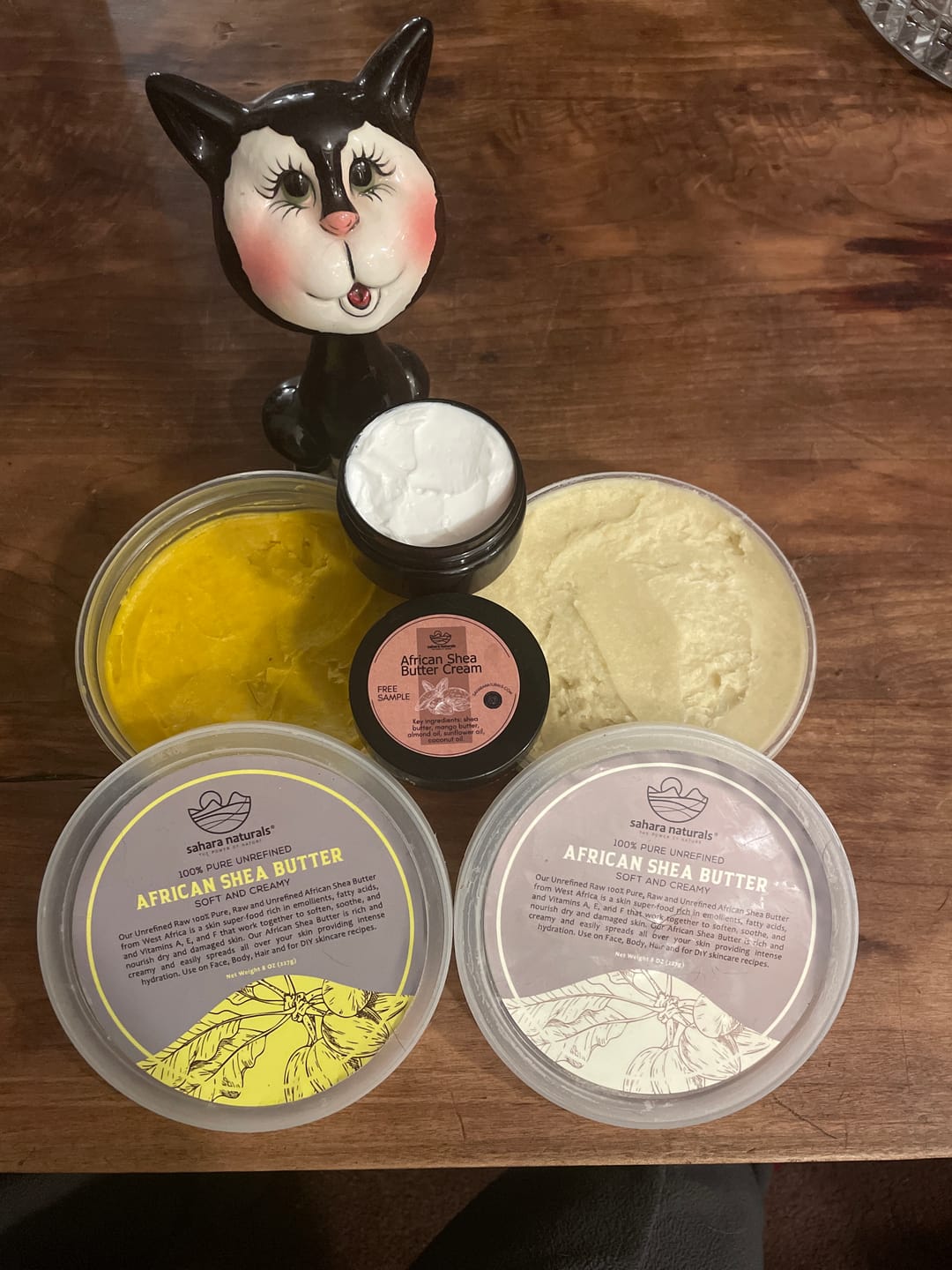 Customer photo review of 100% Pure Unrefined African Shea Butter