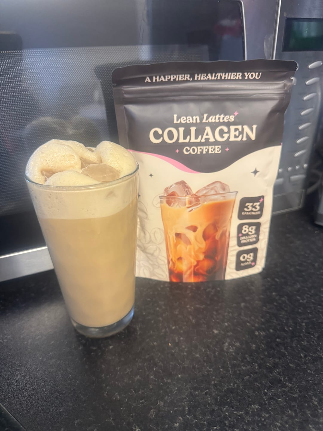 Customer photo review of High-Protein Lean Coffee 🤩