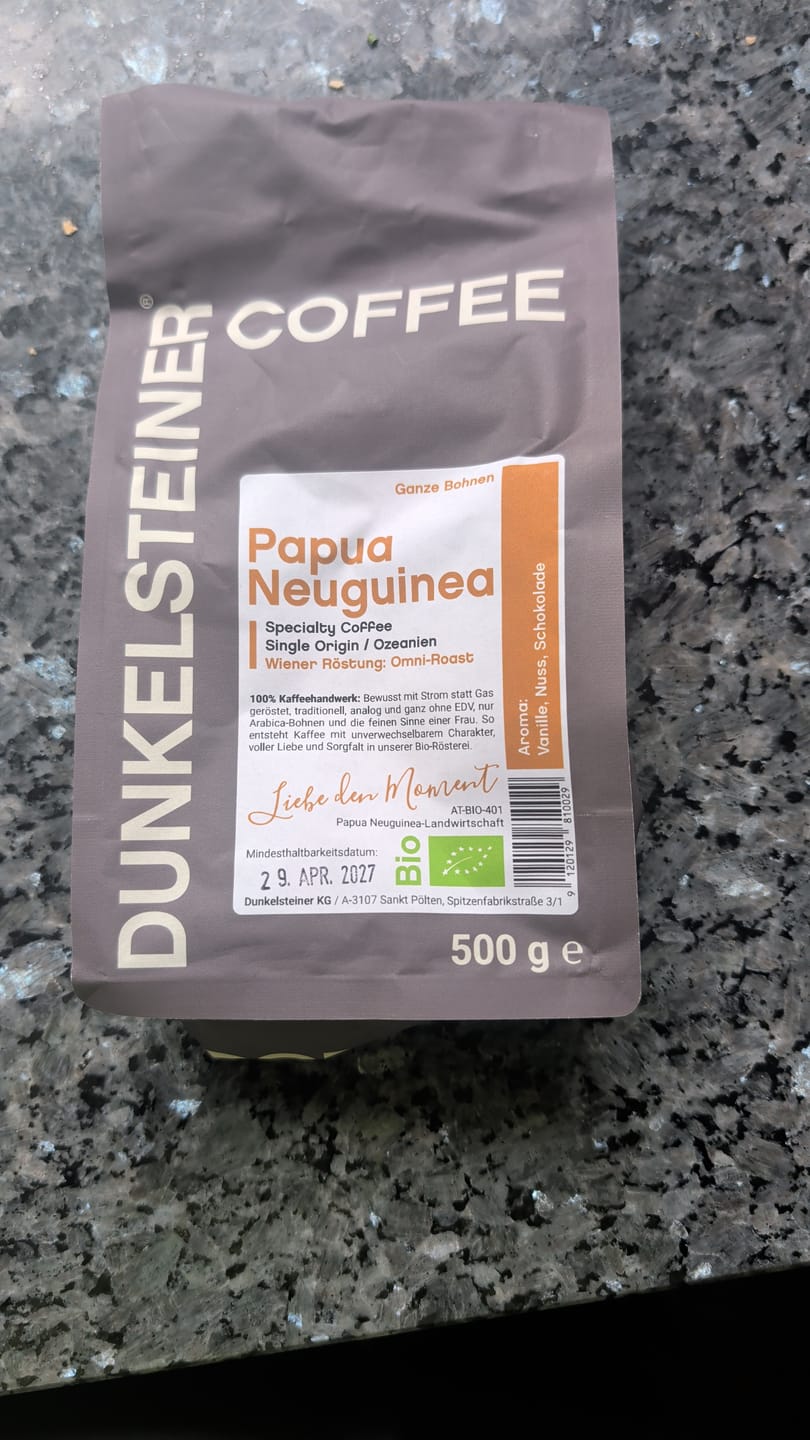 Customer photo review of Bio Arabica Röstkaffee „Der Schokoladige“