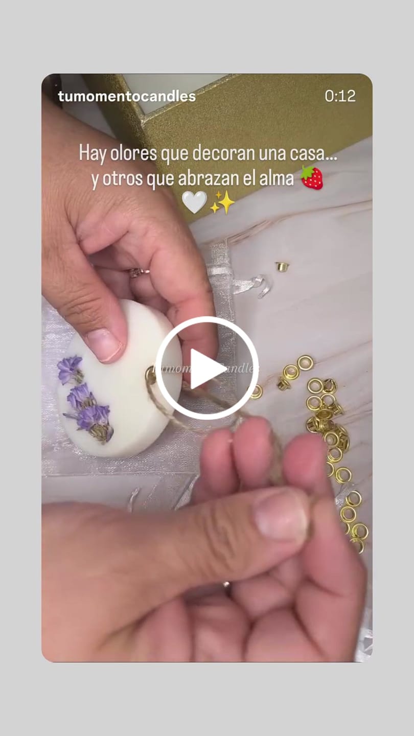 Customer video review of Fragancia FLOR DE ALGODÓN