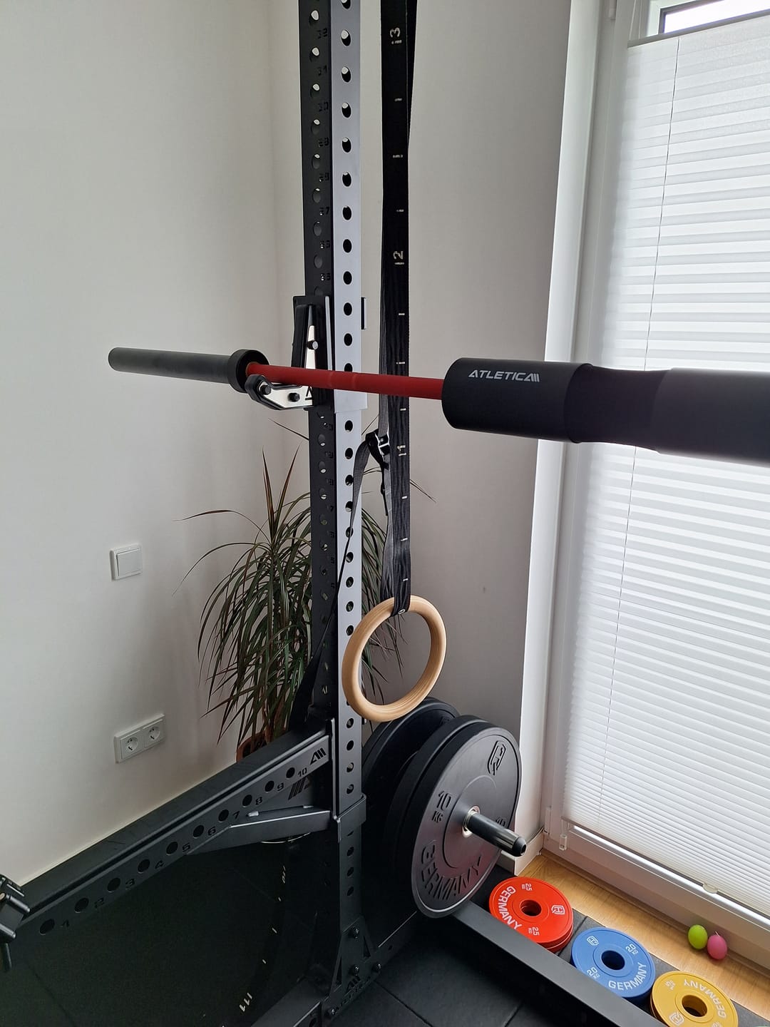 Customer photo review of R7 Squat Rack Upright 220cm