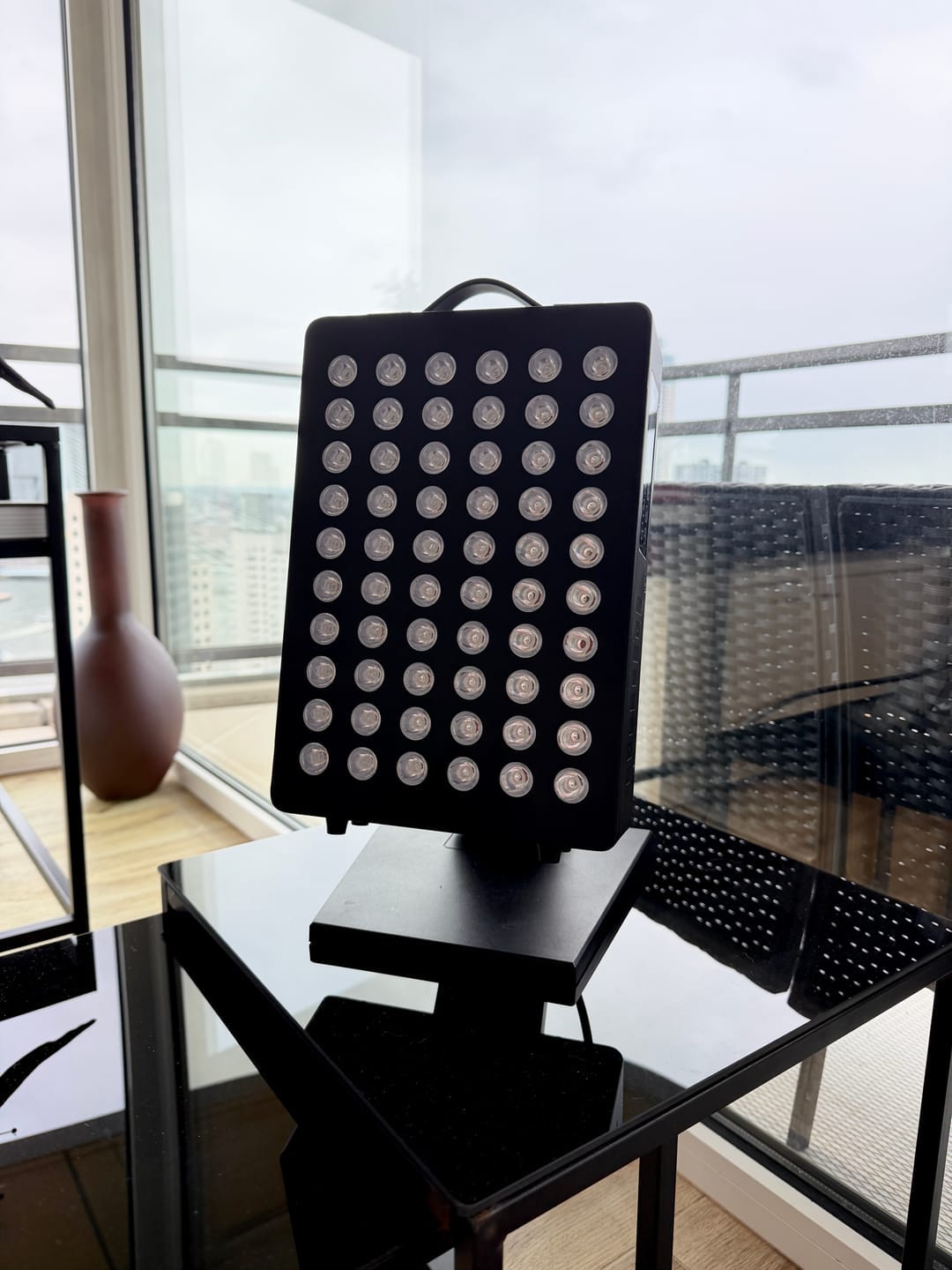 Customer photo review of Koanna® Luma300™ – Kraftvolles, kompaktes Rotlicht-Panel