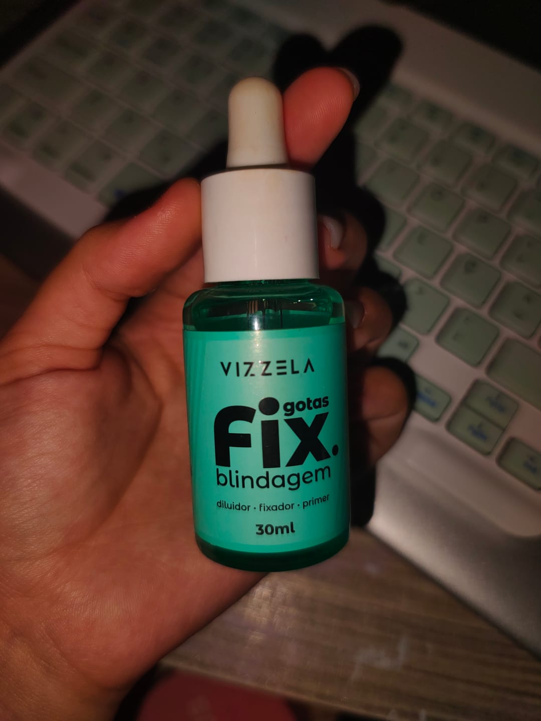 Customer photo review of Gotas Fix Blindagem - Vizzela