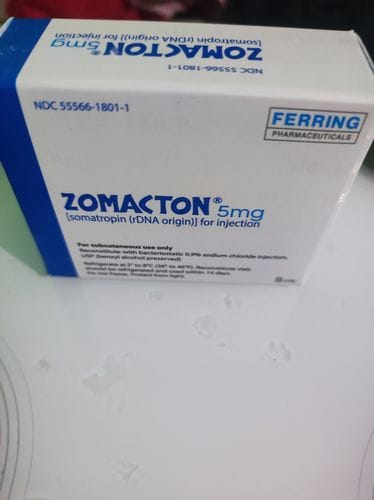 Customer photo review of ZOMACTON | Hormona de crecimiento (Somatropina) 15ui