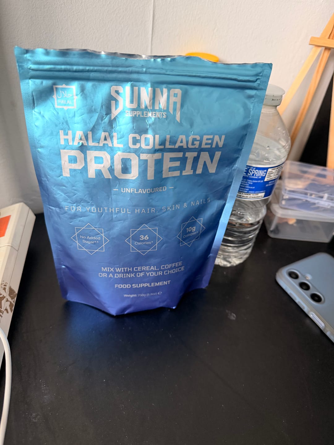 Customer photo review of Halal Collagen Protein