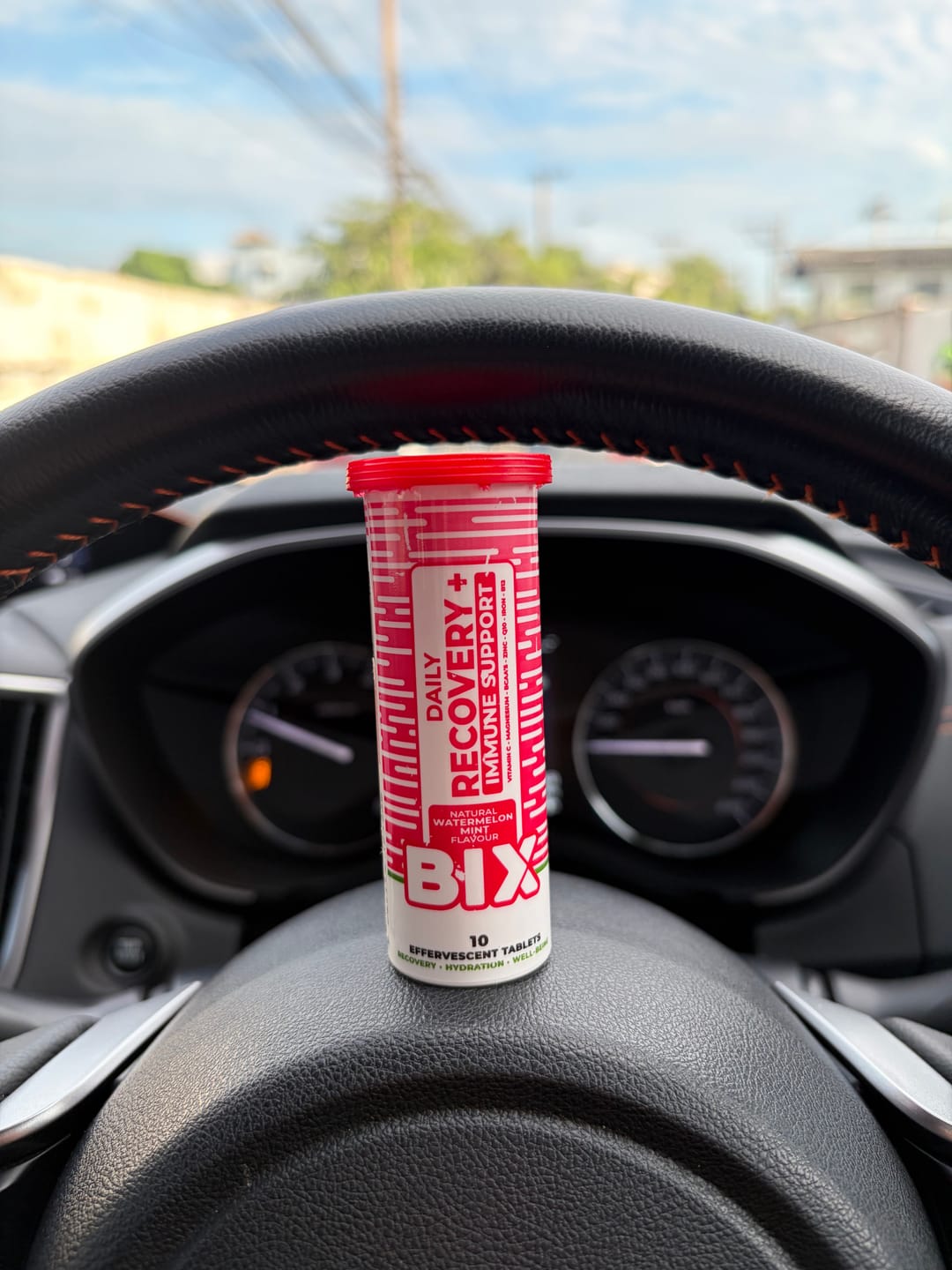 Customer photo review of Bix Daily Recovery Supplement