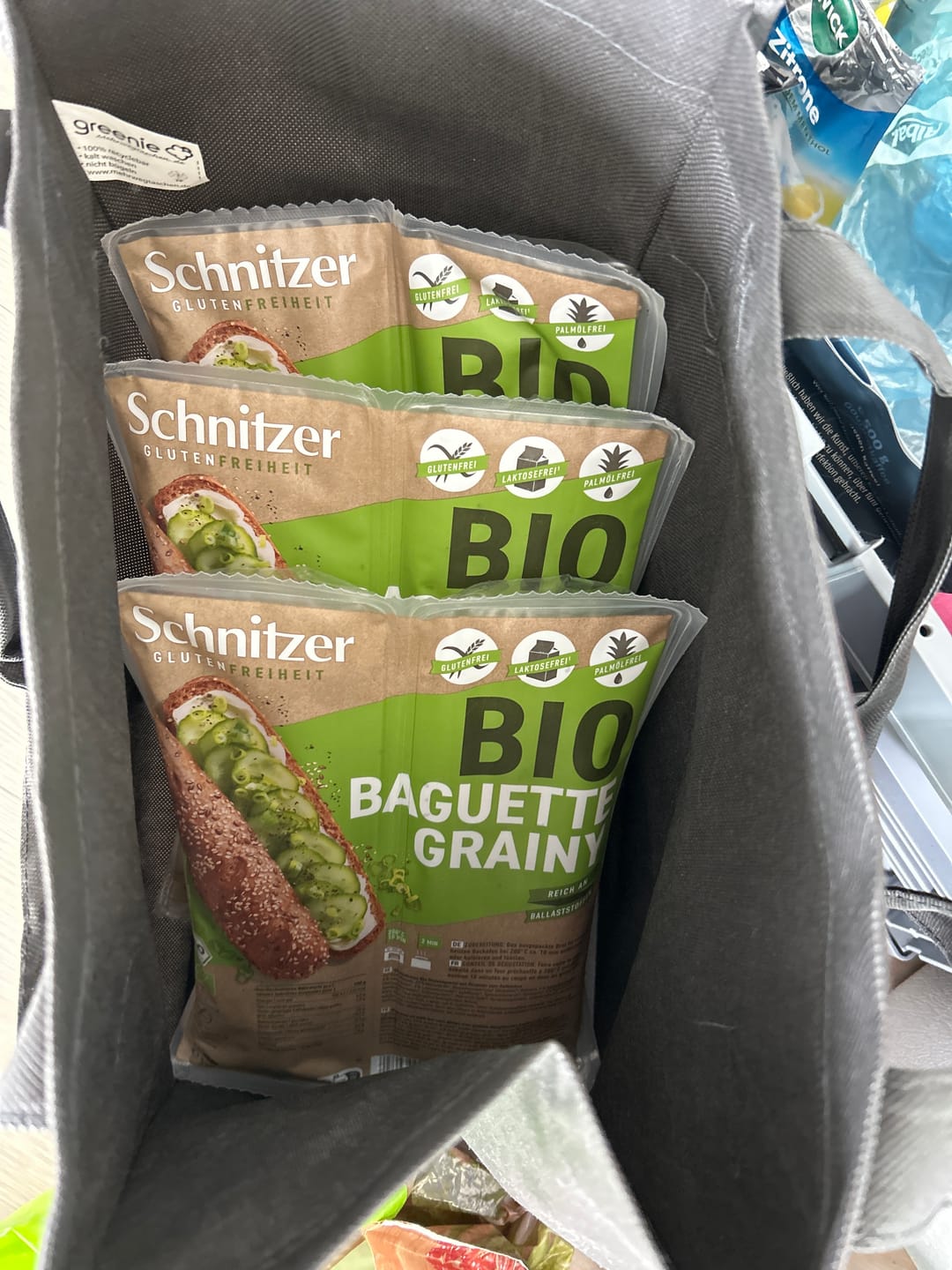 Customer photo review of Bio Baguette Grainy glutenfrei