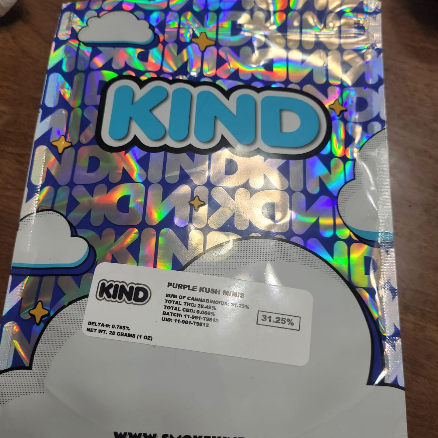 Customer photo review of Purple Kush - Minis - 28 Grams - Indica
