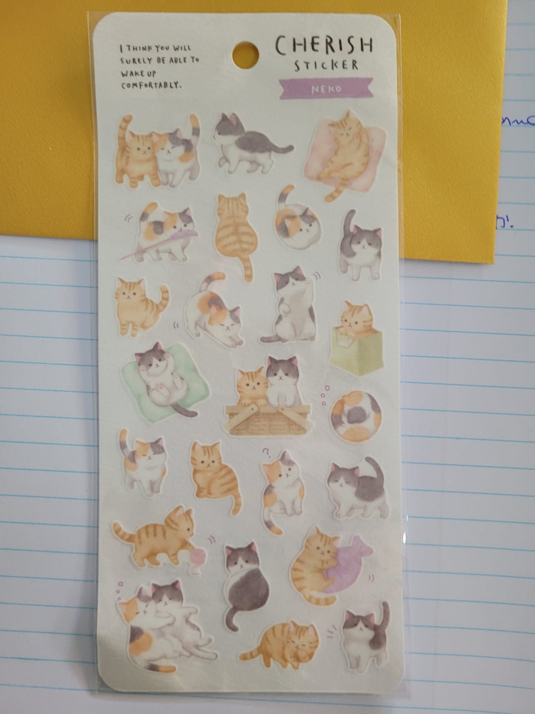 Customer photo review of Neko Stickers