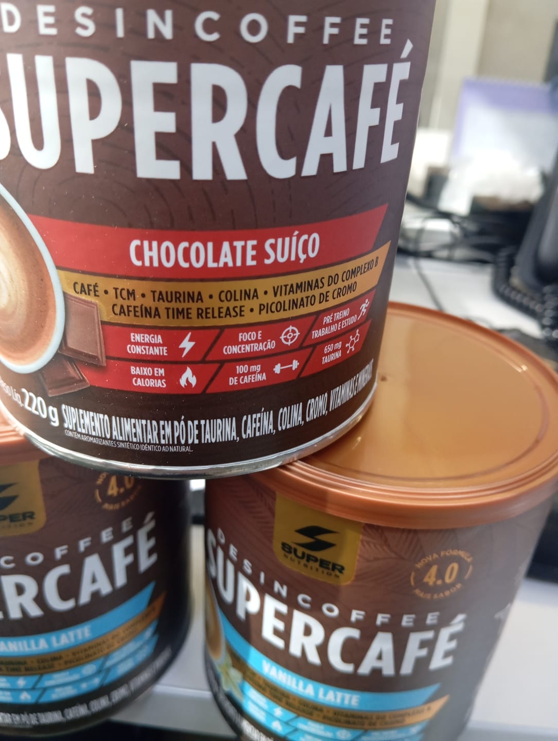 Customer photo review of Supercafé Chocolate Suíço