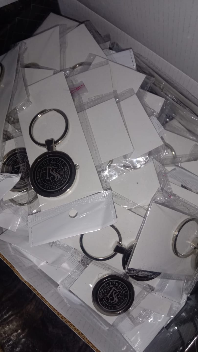 Customer photo review of Premium Metal Keychain | Best for Corporate Gifting | PrintMine.in