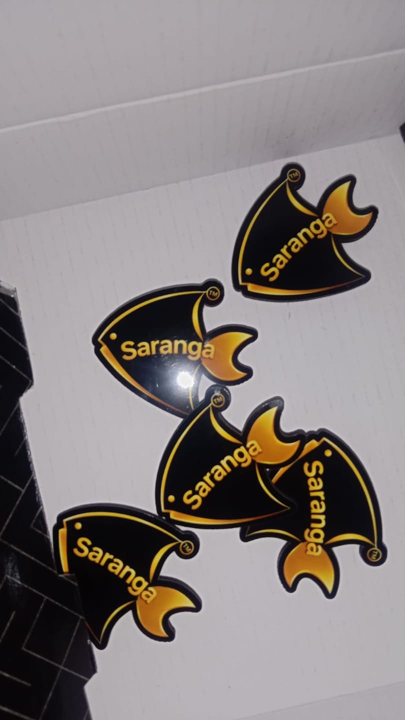 Customer photo review of Customized Magnetic Badge | Wear Your Brand | PrintMine.in