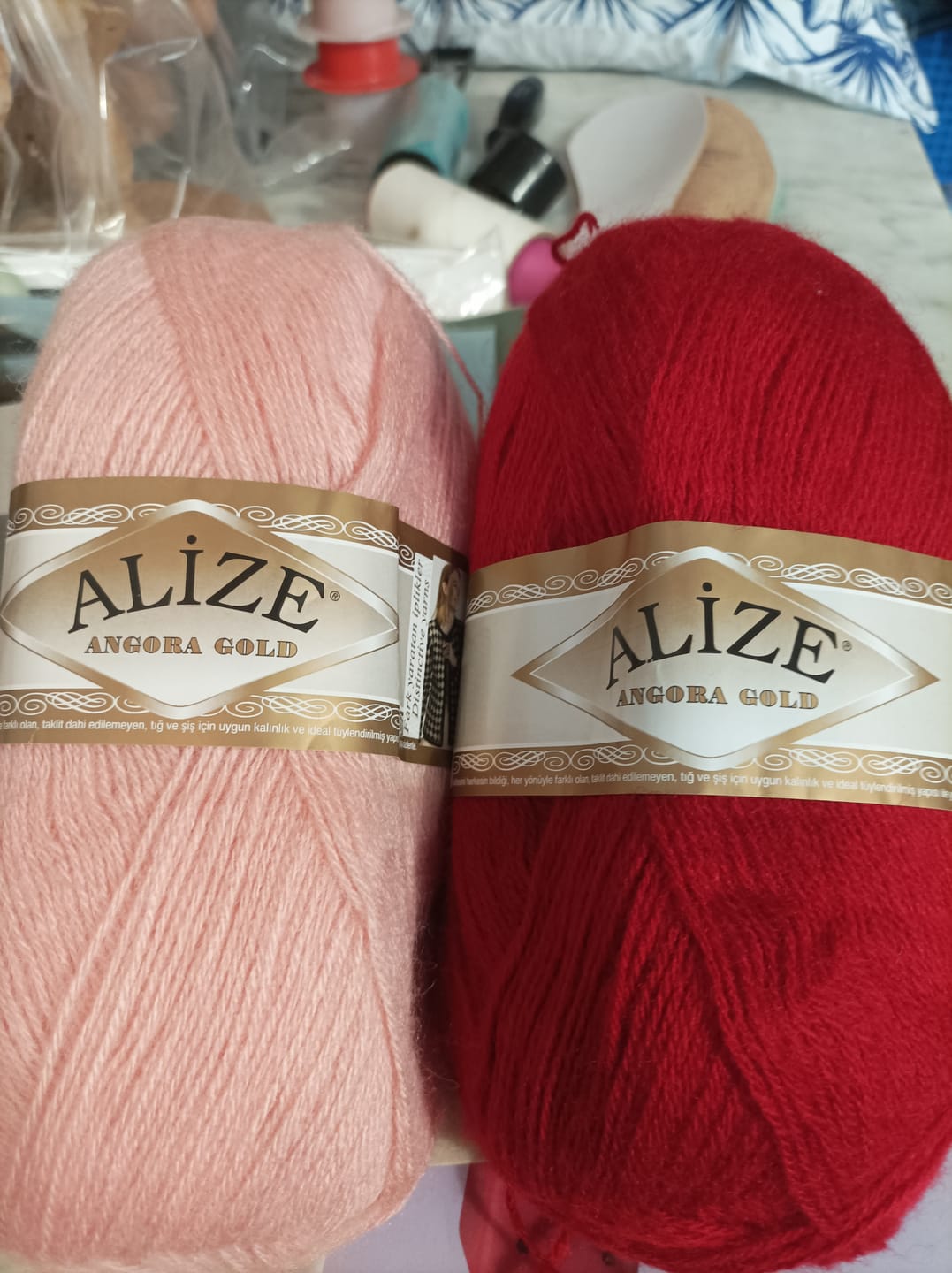 Customer photo review of Alize Angora Gold