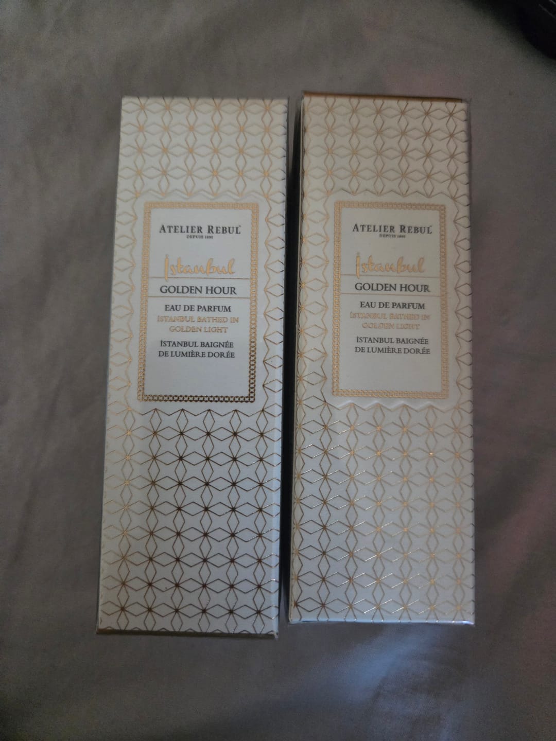 Customer photo review of Istanbul Golden Hour Eau de Parfum 12ml