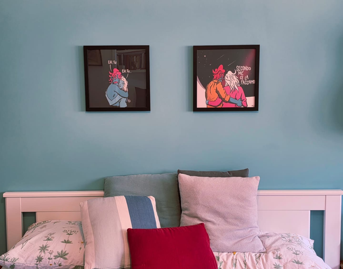 Customer photo review of Cornice in legno