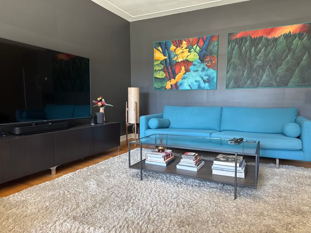 Customer photo review of Rocketlamp | Floor Lamp | Black Walnut
