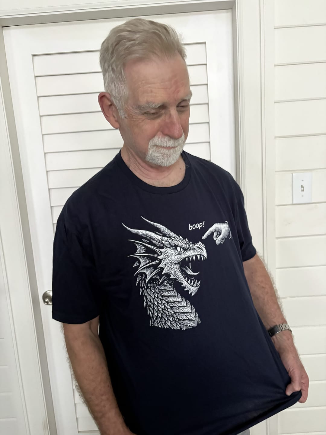Customer photo review of Boop! T-Shirt