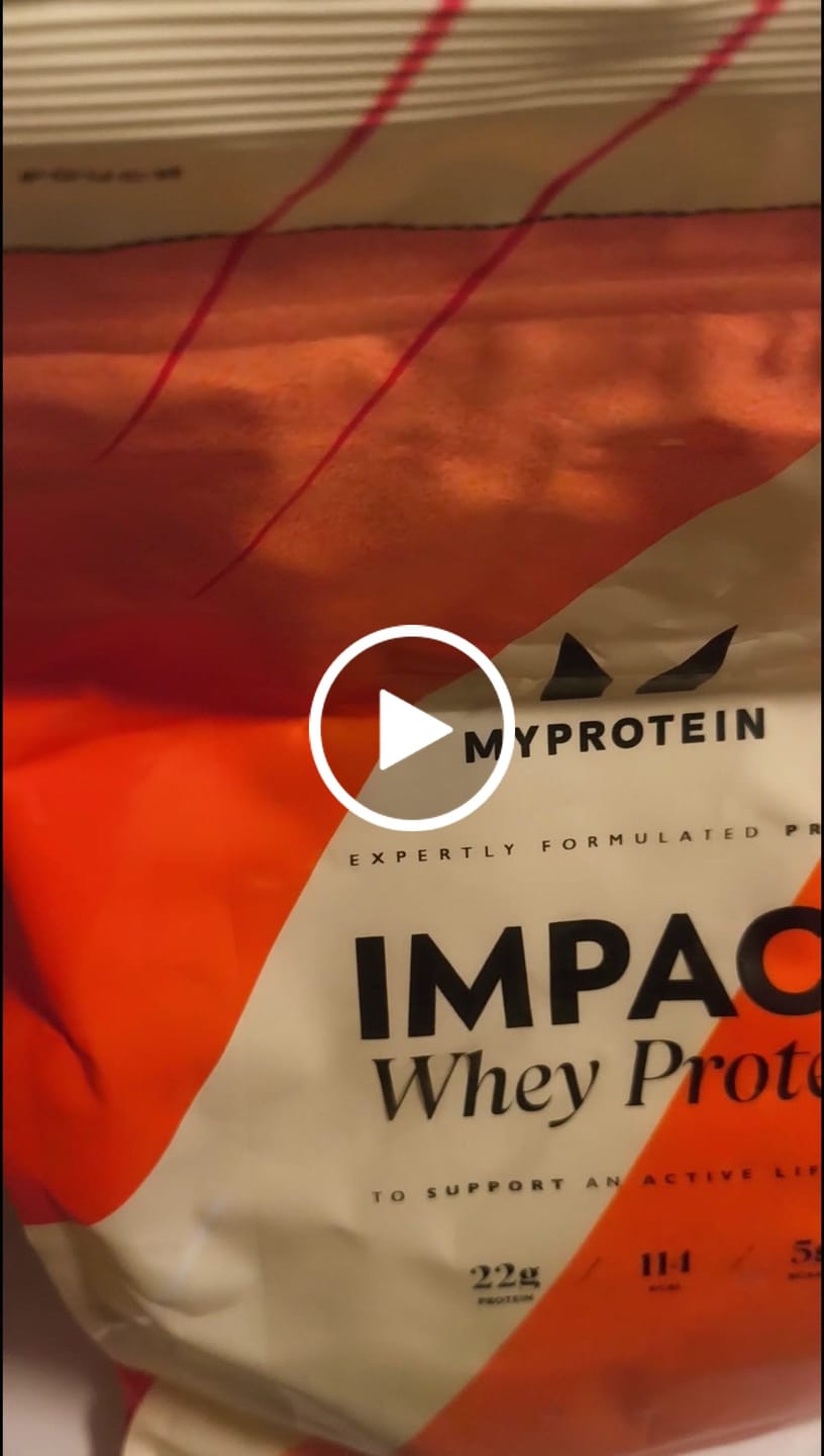Customer video review of Impact Whey Protein 5lbs